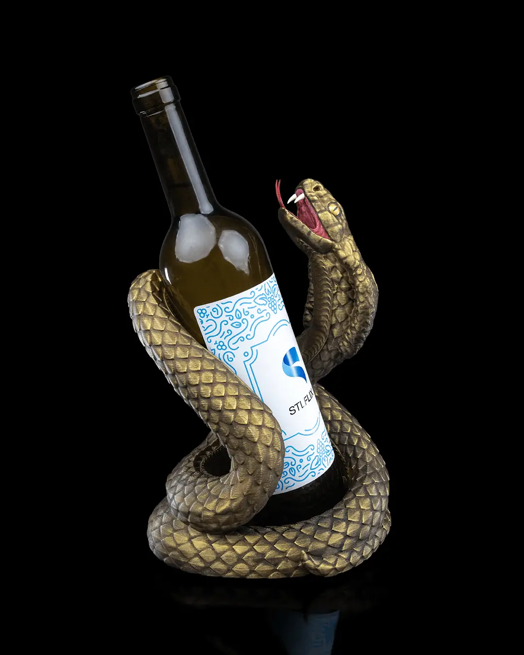 Schlange Weinhalter