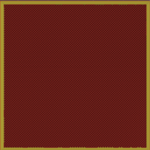 Beispiel geringer Fülldichte (Infill)