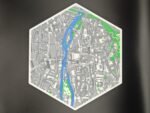 Personalisierte 3D Landkarte Hexagon - Einzigartige Wanddekoration – Bild 4