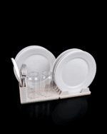 Modulares Abtropfgestell Doppel-Set – 3D-gedruckt, mit Besteckhalter – Bild 5