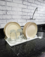 Modulares Abtropfgestell für 6 Teller