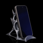 Organic Grip -Smartphone-Halter Schwarz - Design Phone Stand