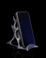 Organic Grip -Smartphone-Halter Schwarz - Design Phone Stand